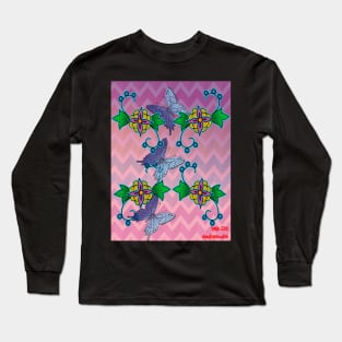 ojibwe floral deisng #2 2016 Long Sleeve T-Shirt